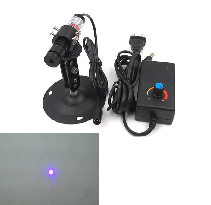 405nm 5mW~400mW Blue-violet Laser Module Dot Ultra-small Perfect Circle Φ12*50mm/Φ16*82mm